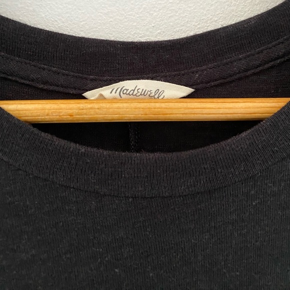 Madewell black Sleeveless Midi Dress - Picture 6 of 8